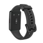 RMPACK Honor Band 6 Pótszíj Óraszíj Szilikon - Sport Style Fekete