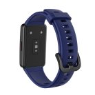 RMPACK Honor Band 6 Pótszíj Óraszíj Szilikon - Sport Style Sötétkék