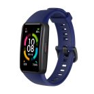 RMPACK Honor Band 6 Pótszíj Óraszíj Szilikon - Sport Style Sötétkék