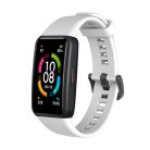 RMPACK Honor Band 6 Pótszíj Óraszíj Szilikon - Sport Style Fehér