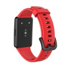 RMPACK Honor Band 6 Pótszíj Óraszíj Szilikon - Sport Style Piros