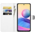 RMPACK Xiaomi Redmi Note 10 5G Notesz Tok Business Series V2 Kitámasztható Bankkártyatartóval Fehér