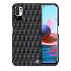   RMPACK Xiaomi Redmi Note 10 5G Nillkin Tok Fiber Textured Series Hybrid TPU PC Fekete