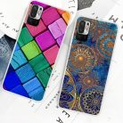 RMPACK Xiaomi Redmi Note 10 5G Szilikon Tok Mintás Colorful Style A01