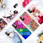 RMPACK Xiaomi Redmi Note 10 5G Szilikon Tok Mintás Colorful Style A01