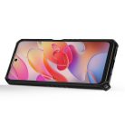 RMPACK Xiaomi Redmi Note 10 5G Ütésálló Tok Raptor Edition PC+TPU Hybrid Mágneses Gyűrűvel Kék