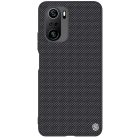 RMPACK Xiaomi Poco F3 / Mi 11i 5G Ütésállókivitel Szilikon Tok Honeycomb Shock-Proof TPU Fekete