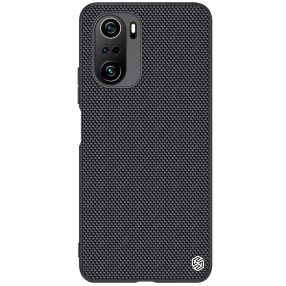  RMPACK Xiaomi Poco F3 / Mi 11i 5G Ütésállókivitel Szilikon Tok Honeycomb Shock-Proof TPU Fekete