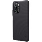 RMPACK Xiaomi Poco F3 / Mi 11i 5G Nillkin Tok Fiber Textured Series Hybrid TPU PC Fekete