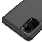 RMPACK Xiaomi Poco F3 / Mi 11i 5G Notesz Tok Mirror - Tükrözödő Áttetsző Fedlap Kék