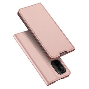   RMPACK Xiaomi Poco F3 / Mi 11i 5G Tok Dux Ducis Skin Pro Series Notesz Kártyatartóval Premium Rózsaszín