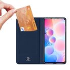 RMPACK Xiaomi Poco F3 / Mi 11i 5G Tok Dux Ducis Skin Pro Series Notesz Kártyatartóval Premium Kék