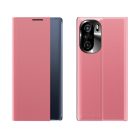 RMPACK Xiaomi Poco F3 / Mi 11i 5G Notesz Tok Prémium View Window Ablakos Rózsaszín