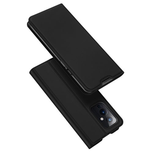 RMPACK OnePlus 9 Tok Dux Ducis Skin Pro Series Notesz Kártyatartóval Premium Fekete