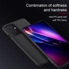 RMPACK OnePlus 9 Nillkin Tok Fiber Textured Series Hybrid TPU PC Fekete