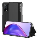 RMPACK Xiaomi Mi 10T 5G / Mi 10T Pro 5G Notesz Tok Ablakos View Window Series Kitámasztható Fekete