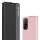 RMPACK Xiaomi Mi 10T 5G / Mi 10T Pro 5G Notesz Tok Ablakos View Window Series Kitámasztható Fekete