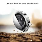 RMPACK Huawei Watch GT2 Pro / Classic / Sport Kijelzővédő Védőkeret TPU Szilikon + Temperd Glass Üvegfólia 2in1 Ezüst