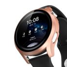 RMPACK Huawei Watch 3 Védőkeret Kijelzővédő + Üvegfólia Tempered Glass 2in1 Rózsaarany