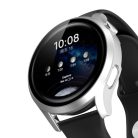 RMPACK Huawei Watch 3 Védőkeret Kijelzővédő + Üvegfólia Tempered Glass 2in1 Ezüst