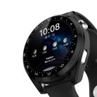 RMPACK Huawei Watch 3 Védőkeret Képernyővédő Elegant Scale Edition + Tempered Glass Üvegfólia 2in1 Fekete