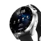 RMPACK Huawei Watch 3 Védőkeret Képernyővédő Elegant Scale Edition + Tempered Glass Üvegfólia 2in1 Ezüst