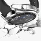 RMPACK Huawei Watch 3 Védőkeret Képernyővédő Elegant Scale Edition + Tempered Glass Üvegfólia 2in1 Áttetsző