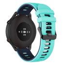 RMPACK Xiaomi Mi Watch Óraszíj Szilikon Pótszíj Sport Style Cián/Sötétkék