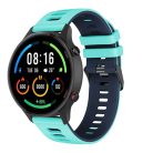 RMPACK Xiaomi Mi Watch Óraszíj Szilikon Pótszíj Sport Style Cián/Sötétkék