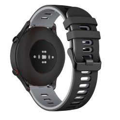   RMPACK Xiaomi Mi Watch Óraszíj Szilikon Pótszíj Sport Style Fekete/Szürke