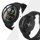 RMPACK Xiaomi Mi Watch Védőkeret Protetive Cover 2in1 Üvegfóliával Tempered Glass 2in1 Fekete