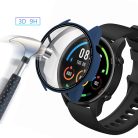 RMPACK Xiaomi Mi Watch Védőkeret Protetive Cover 2in1 Üvegfóliával Tempered Glass 2in1 Kék