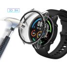 RMPACK Xiaomi Mi Watch Védőkeret Protetive Cover 2in1 Üvegfóliával Tempered Glass 2in1 Áttetsző