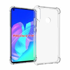   Huawei P40 Lite E Szilikon Tok Cool Guard Ütésállókivitel TPU Áttetsző