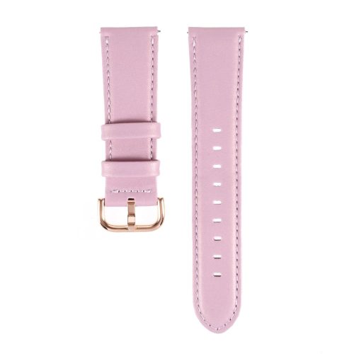 RMPACK Samsung Galaxy Watch 42mm Bőrszíj Pótszíj 20mm SolidSeries Rózsaszín