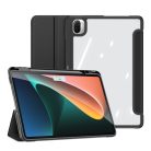 RMPACK Xiaomi Pad 5 / Pad 5 Pro Tok Dux Ducis Ütésállókivitel Toby Tri-Fold Kitámasztható-Ébresztő Funkcióval Fekete