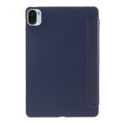 RMPACK Xiaomi Pad 5 / Pad 5 Pro Notesz Tok SmartCase 2in1 PU+TPU Kitámasztható AutoWakeUp/Sleep Funkcióval Sötétkék