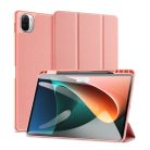 RMPACK Xiaomi Pad 5 / Pad 5 Pro Notesz Tok DUX DUCIS Domo Series Kitámasztható 2in1 PU+TPU SmartCover Rózsaszín