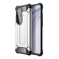   RMPACK Huawei P50 Pro Ütésálló Armor Tok Guard Series 2in1 Ezüst