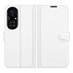   RMPACK Huawei P50 Pro Notesz Tok Business Series Kitámasztható Bankkártyatartóval Fehér