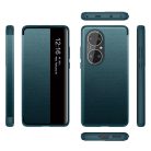 RMPACK Huawei P50 Pro Notesz Tok Elegant Series AutoWakeUp Funkcióval Kitámasztható Zöld