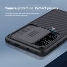 RMPACK Huawei P50 Pro Nillkin Tok Camshield Pro Ütésállókivitel Kameravédelemmel Fekete