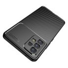 RMPACK Samsung Galaxy A53 5G Tok Szilikon TPU NEW Carbon Fiber - Karbon Minta Fekete