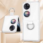 RMPACK Huawei P50 Pocket Tok Ring Style Gyűrűs Metal Series Fényes Áttetsző