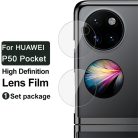 RMPACK Huawei P50 Pocket Lencsevédő Üvegfólia Tempered Glass IMAK