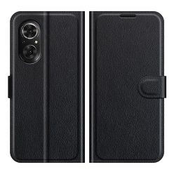   RMPACK Huawei Nova 9 SE Notesz Tok Business Series Kitámasztható Bankkártyatartóval Fekete