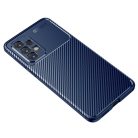 RMPACK Samsung Galaxy A33 5G Tok Szilikon TPU NEW Carbon Fiber - Karbon Minta Kék