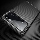 RMPACK Xiaomi Poco X4 Pro 5G Tok Szilikon TPU NEW Carbon Fiber - Karbon Minta Sötétkék