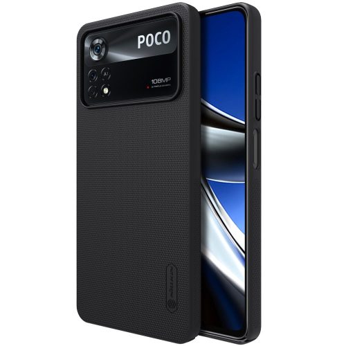 RMPACK Xiaomi Poco X4 Pro 5G Nillkin Tok Super Frosted Shield Series Fekete