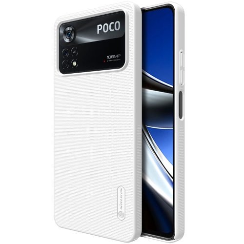 RMPACK Xiaomi Poco X4 Pro 5G Nillkin Tok Super Frosted Shield Series Fehér